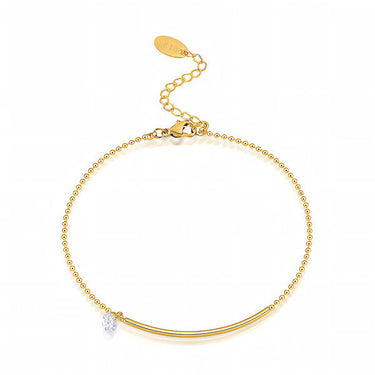 Elegant Gold Beaded Bracelet