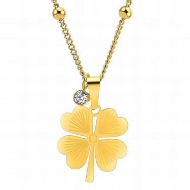 Gold Four Leaf Clover Necklace