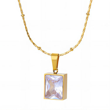 Crystal Charm Necklace