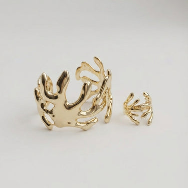 Gold Coral Set