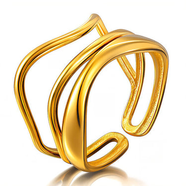 Yuna gold ring