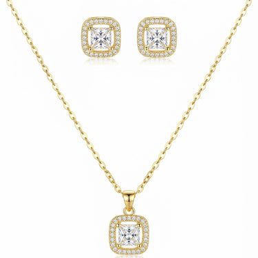Halo Jewelry Set