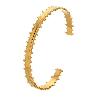Spiked-edged Cuff Bracelet